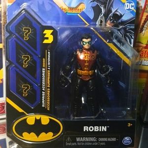 DC Robin with 3 Accessories, OneSize, Red & Black.